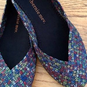 Bernie Mev. Catwalk Flats in Dazzle
